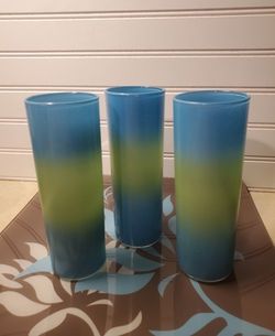 Blendo Bermuda Twist Glass Tumblers 