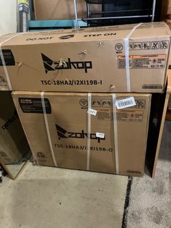 ZOKOP 18,000 BTU Ductless Mini-Split System. Air Conditioner And Heater. New . Never Been Used. Still In Original Box(See & Click On Pictures)