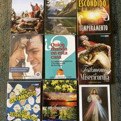 9 Libros Católicos (Nuevos) $25