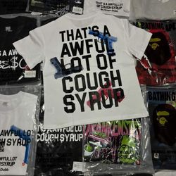 Awful Lotta Cough Syrup Tee