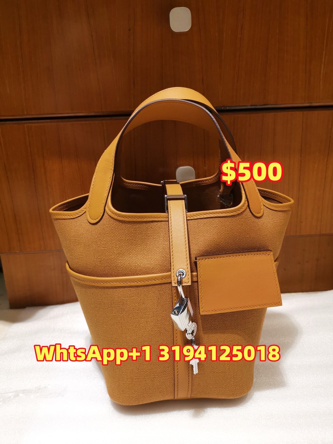Hermes Picotin Bag Lock 18