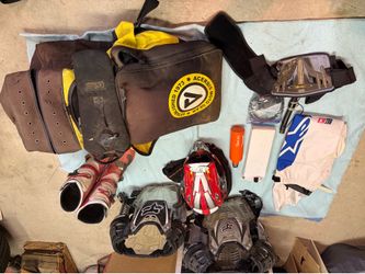 Moto cross gear. $5- $50