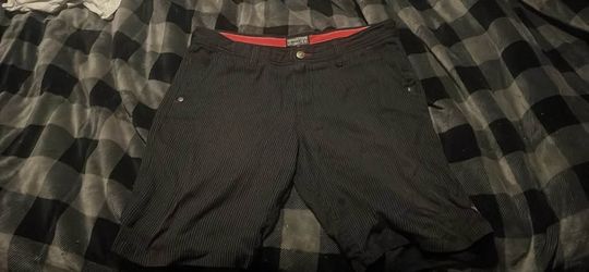 Men’s Affliction pinstripe shorts - size 38