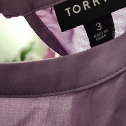 Torrid Sleeveless Fit & Flare Dress – Lavender – Size 3X – With Pockets
