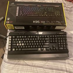 K95 RGB Platinum Mechanical Gaming Keyboard 