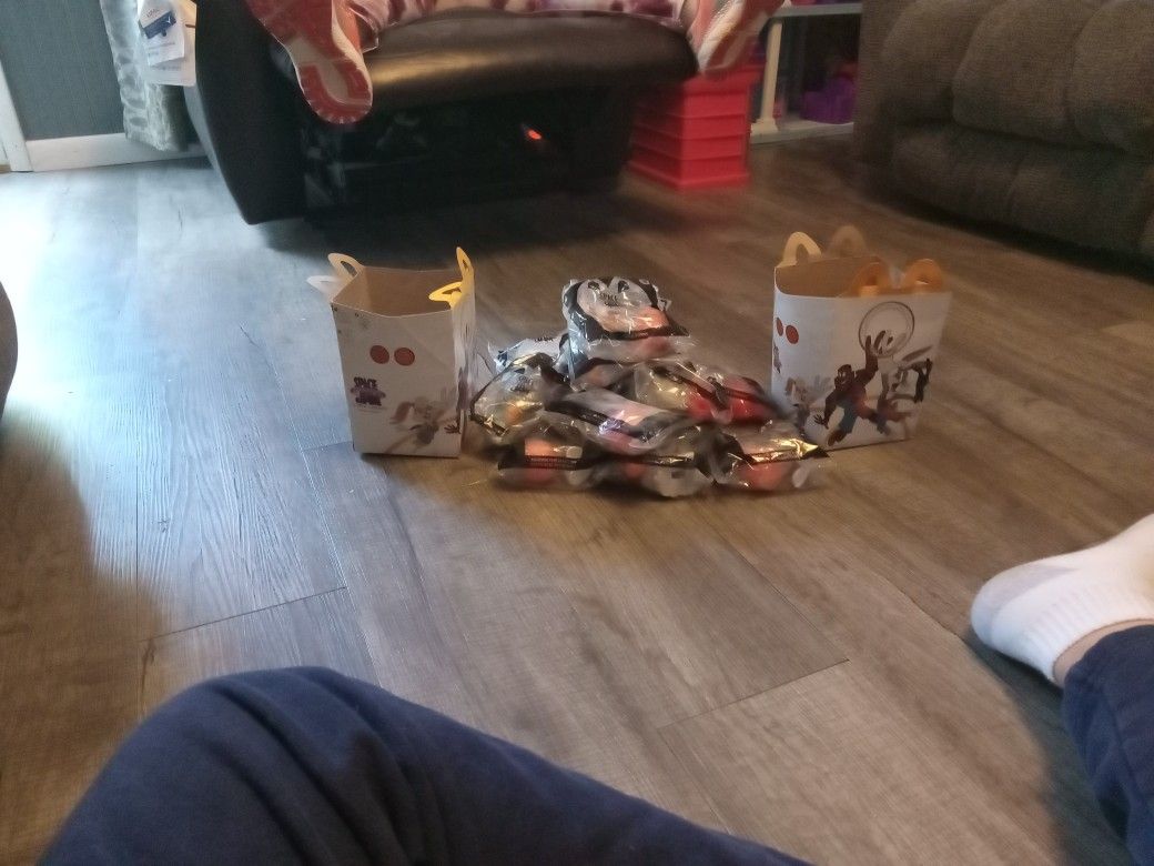 Mcdonalds Space Jam LeBron James Toys And 2 Boxes Local Pickup Only 