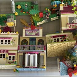 Box of Lego Friends sets