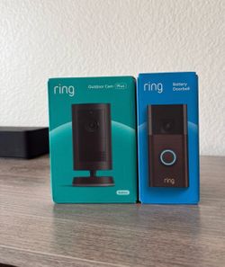 Ring doorbell and camera