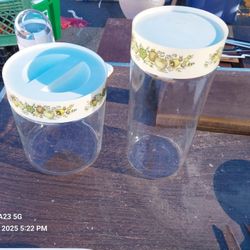 Pyrex See N Store Canisters From The Spice Of Life Collection 