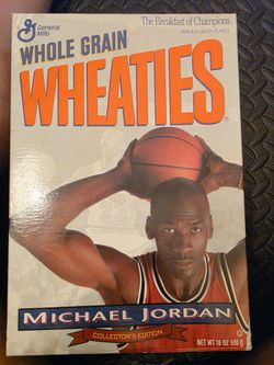 MJ Wheaties Box And Ken Griffin Jr