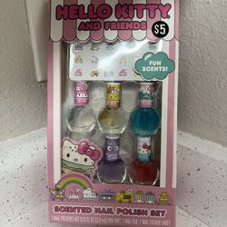 Hello Kitty Kids Scented Nail Polish Set