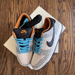 Nike SB Dunk Low “ Olympic Safari” UNRELEASED. Couple of Sizes Available 