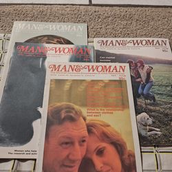 Man & Woman marshall Cavendish Encyclopedia Of Adult Relationship OOP MAGAZINES