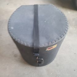 Bateria 1 Used 16" x 16" Floor  Tom or Hang Tom Fiber Hard Carrying Case with Handle $20