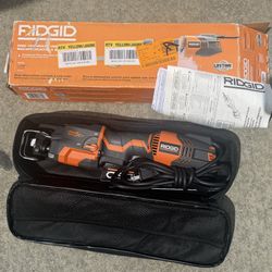 RIDGID Thru Cool 6 Amp Corded 1-Handed Orbital Reciprocating Saw Kit