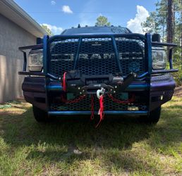 Winch with support