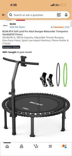 NEW BCAN 40” Rebounder Trampoline – Brand New in Box