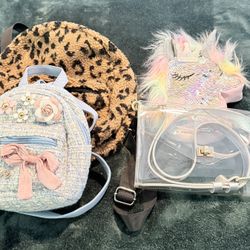 Kids Mini Backbags & Purses 