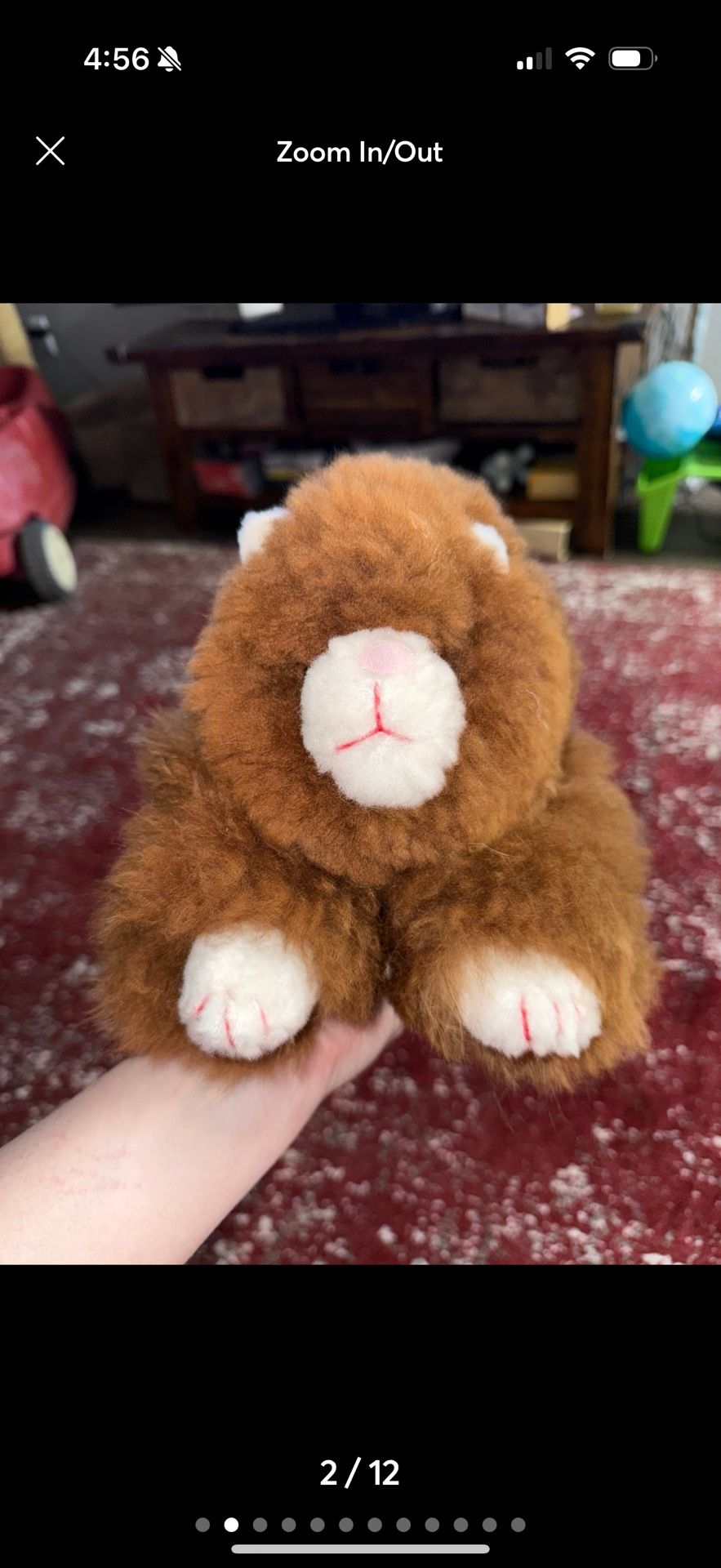 Alpaca cat plushy