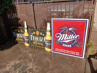 Vintage Collectable Beer Signs