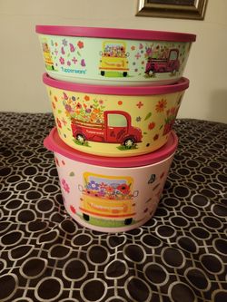 New Tupperware Set