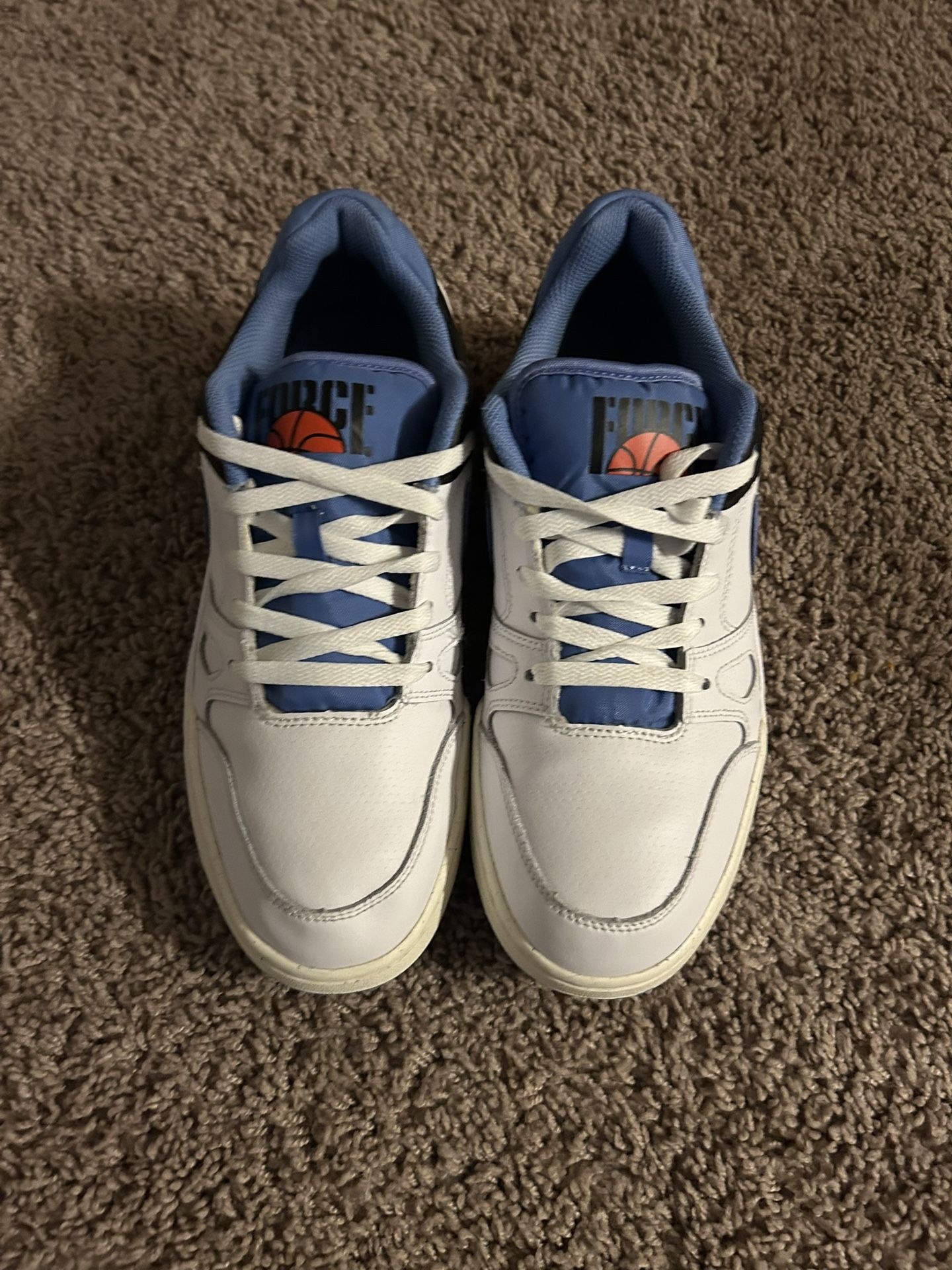 Blue Nike Full Force Low Sneakers – Great Condition – Men’s size 8.5