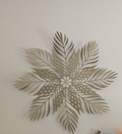 Metal Wall Art: Flower