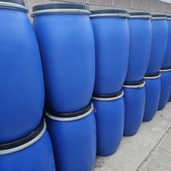 35 Gallons Drums With Removable Lid (BARRILES)(Containers)