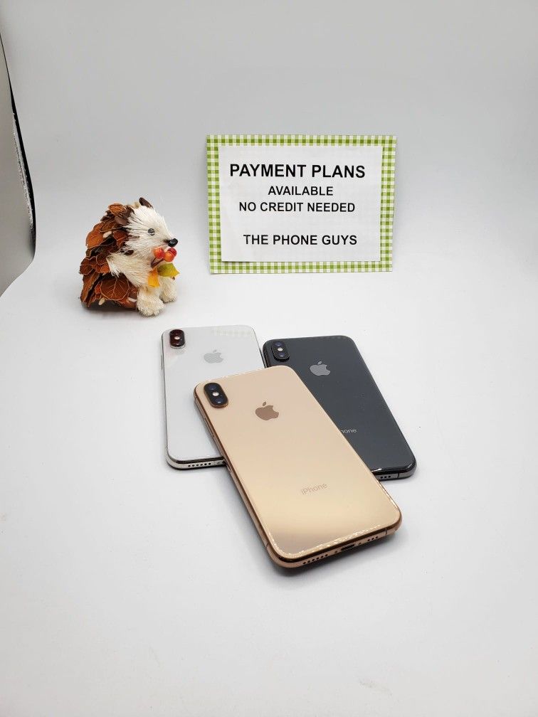 Apple IPhone XS 64GB - $1 Down To Take Home Today Pay The Rest Later