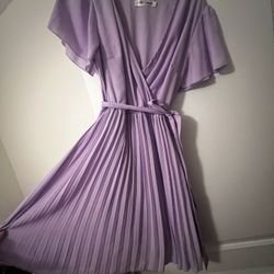 Short Lavender Cocktail Dress Size S, BBX Lephsnt