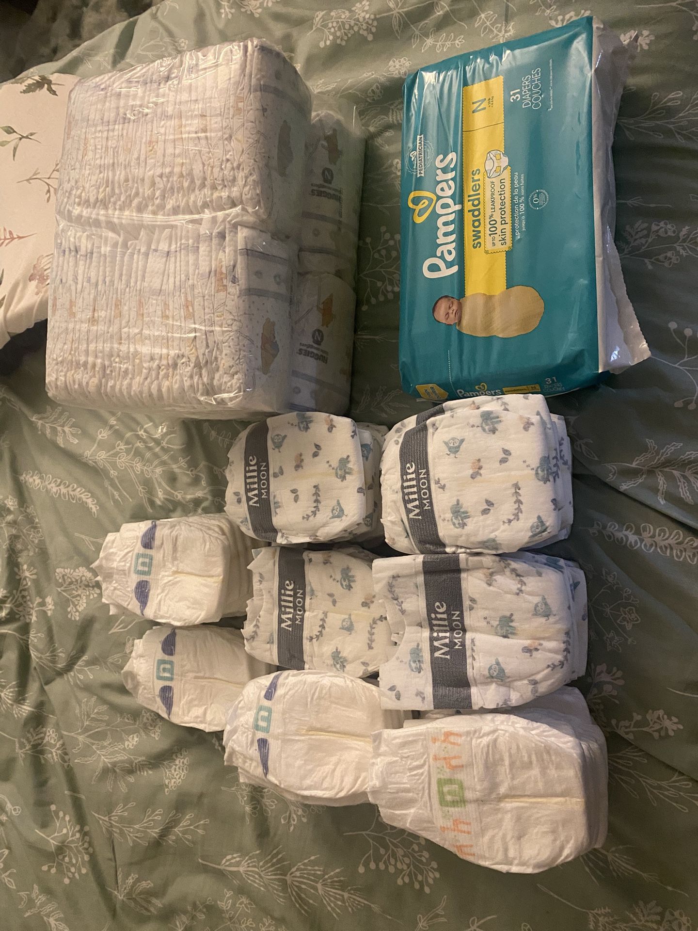 New Newborn Diapers Bulk