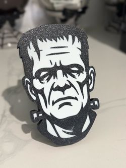 Frankenstein Hitch Cover: 3D Printed Halloween Truck/SUV Accessory