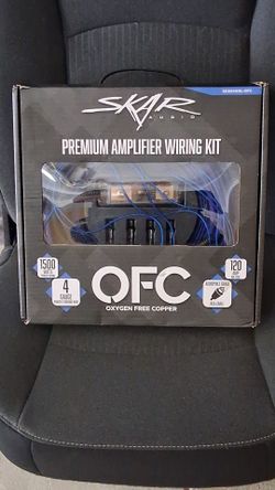 Skar audio 4 gauge ofc amp kit