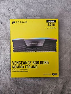 New Corsair Vengeance 32GB DDR5 RGB 6000MHZ 2X16GB