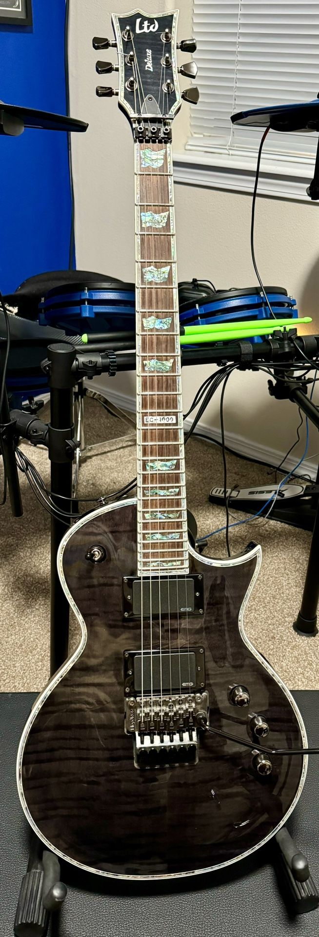 ESP LTD EC-1000 FR 2014 - See Thru Black