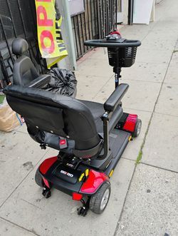 Red scooter new batteries