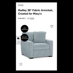 Macy’s Chair W Ottoman 