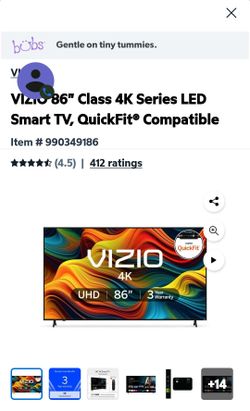86" Vizio Warranty till 2030