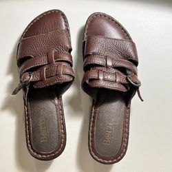 Born Leather Sandals Sz 8