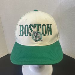 Vintage Boston Celtics Sports Specialties SnapBack Hat Cap Shadow NBA Basketball