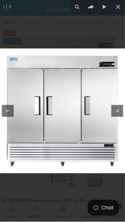 3-Door Reach-In Refrigerator 72 Cu.ft - ICE-81R