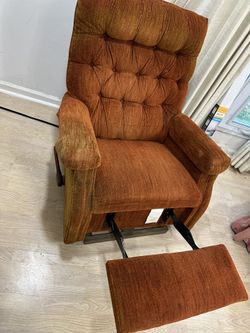 Orange Recliner