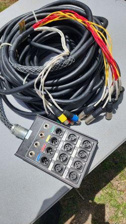 100ft 8x4 audio snake