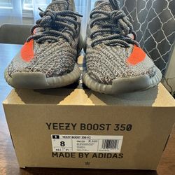 Adidas Zeezy "Beluga" Size 8