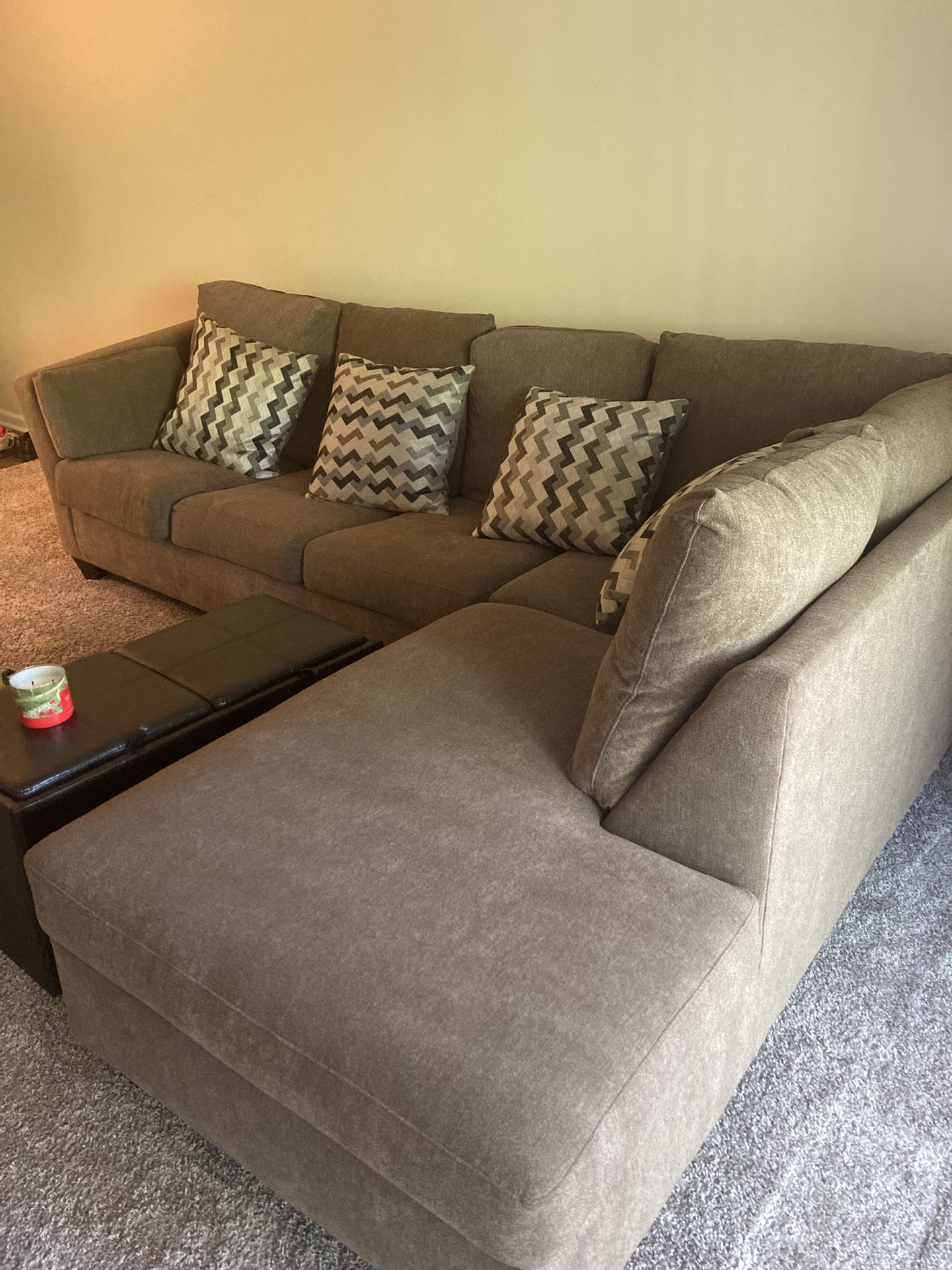 Brown Couch
