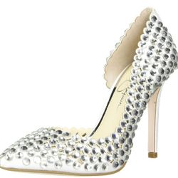 Jessica Simpson Wedding Heels Size 12 Originally 110$ 