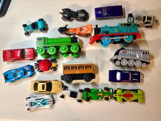 Thomas  the train &  hot wheel lot
