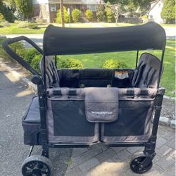 Wonderfold W4 Luxe Quad Stroller Wagon Pencils