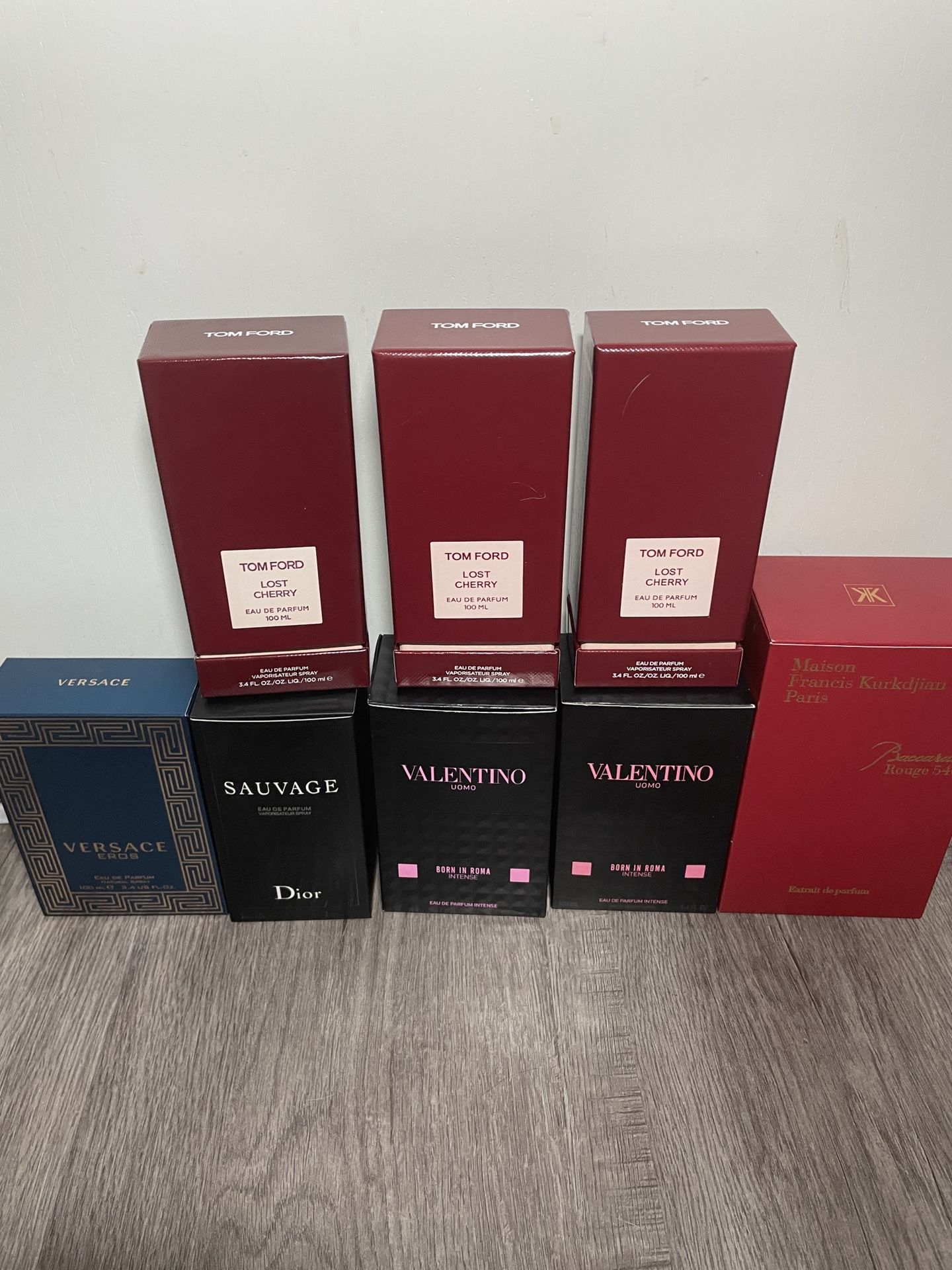 Valintino ,Tom Ford ,Baccrat