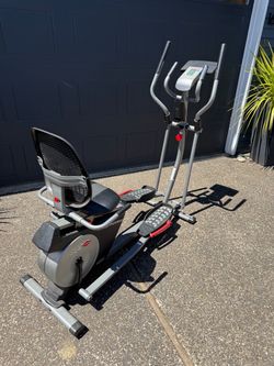 Pro Form Elliptical Recumbent Bike